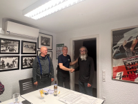 Mitgliederversammlung Dank Oliver - Bildrechte: AMSC Leonberg, Olaf Schairer